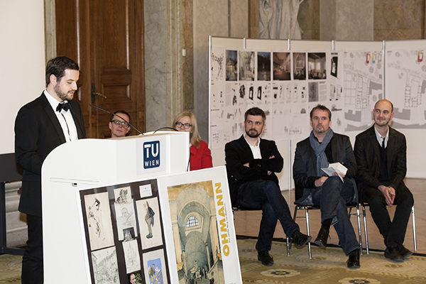 Preisverleihung, Pfann-Ohmann-Preis, 2014, Wien, Architekt, Christian Manser