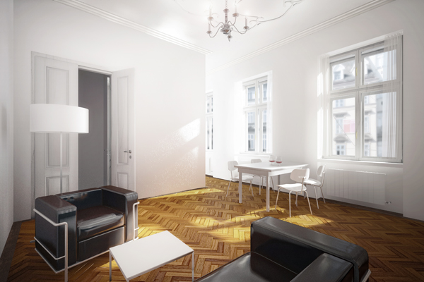 Umbau Wohnung in Wien, manser architektur, Christian Manser